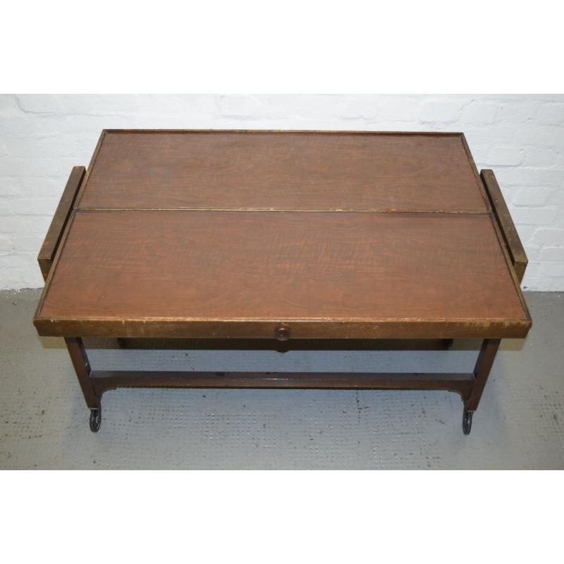 Vintage metamorphic serving trolley (DELIVERY AVAILABLE)