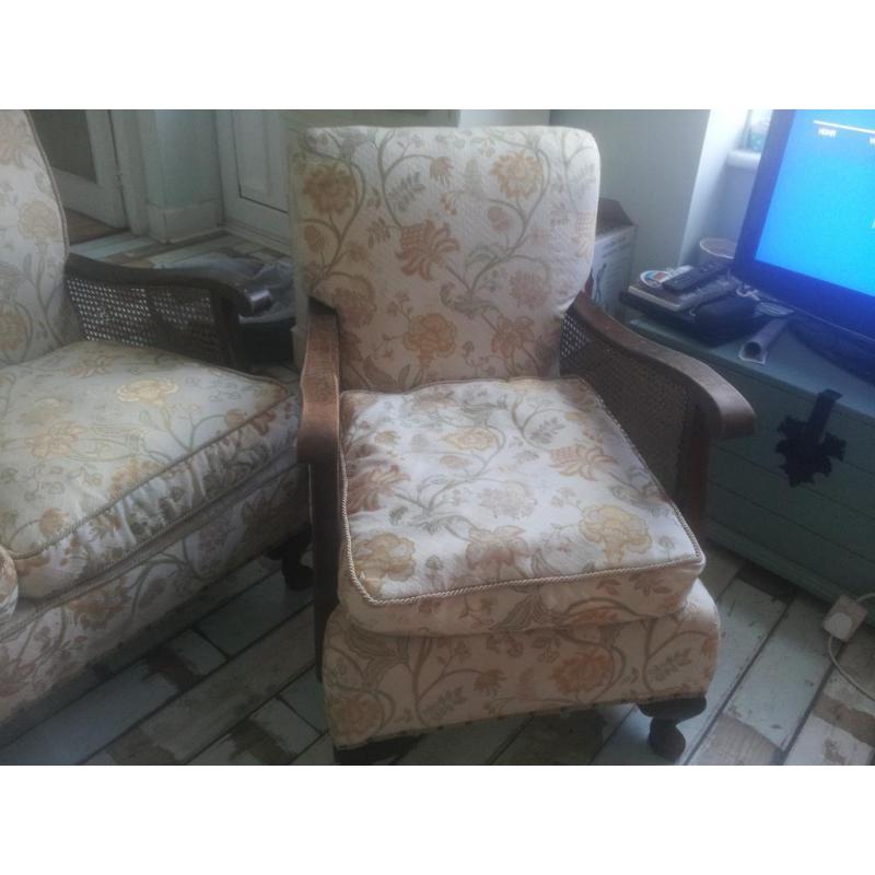 3 seater and 2 armchairs