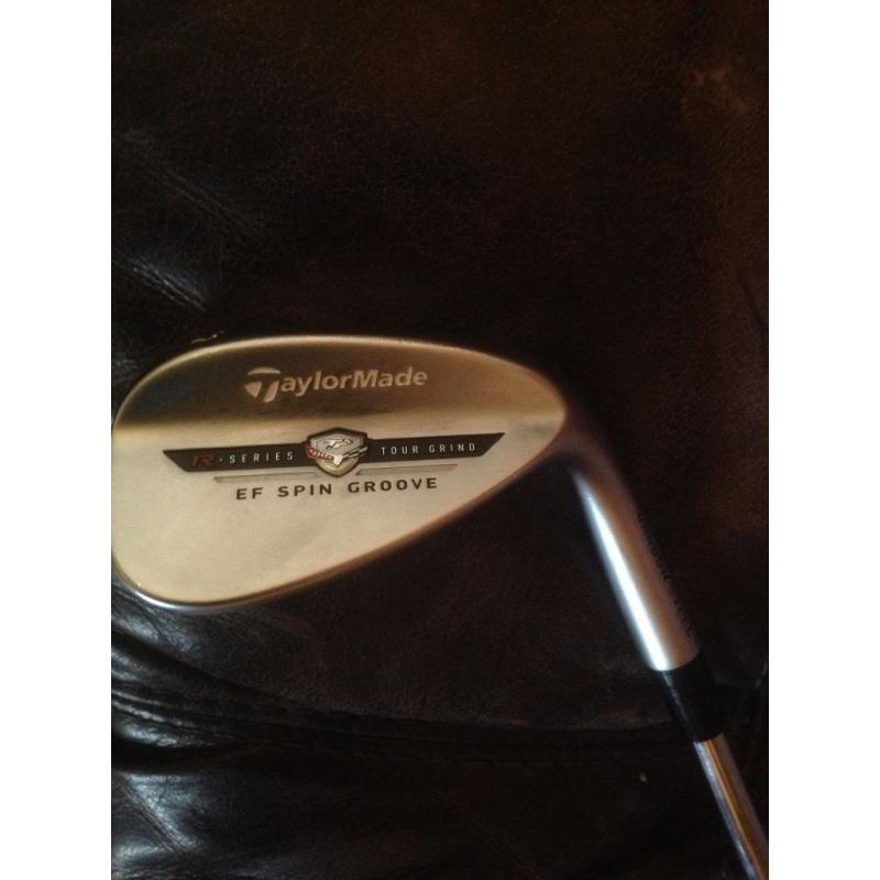 Taylormade R Series EF spin groove tour grind wedge.VGC