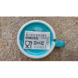 IKEA dinnerware set + mugs + mugholder (New still in the box)