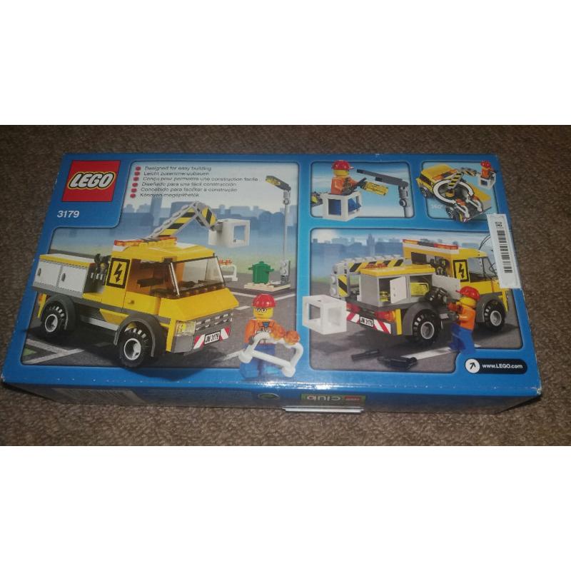 LEGO CITY 3179 - Street Lighting Repair Truck - BNIB - Unopened double gift.