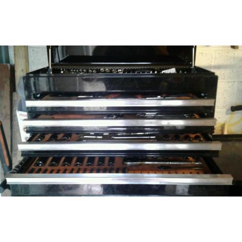 Mechanics tool box. Top and bottom box.