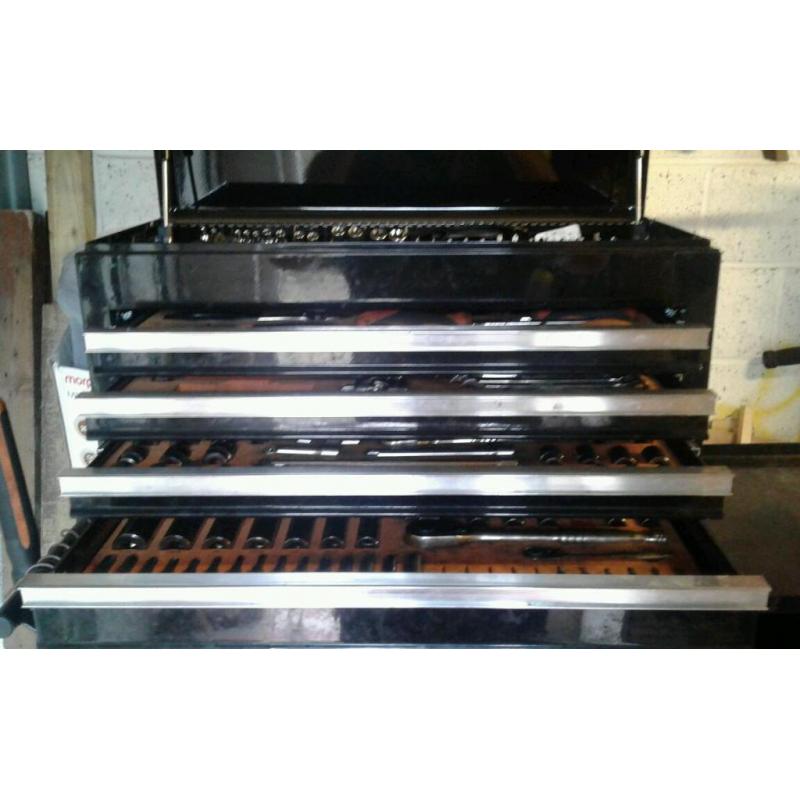 Mechanics tool box. Top and bottom box.