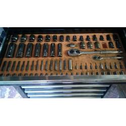 Mechanics tool box. Top and bottom box.