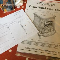 Stanley Multi-Fuel Log Burning Stove