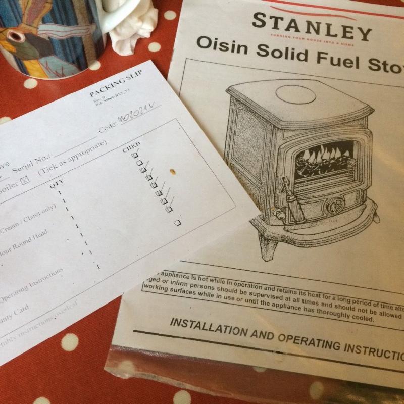 Stanley Multi-Fuel Log Burning Stove
