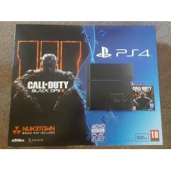 PS4 (2 CONTROLLERS, ORIGINAL BOX AND PACKAGING, PERFECT CONDITION)