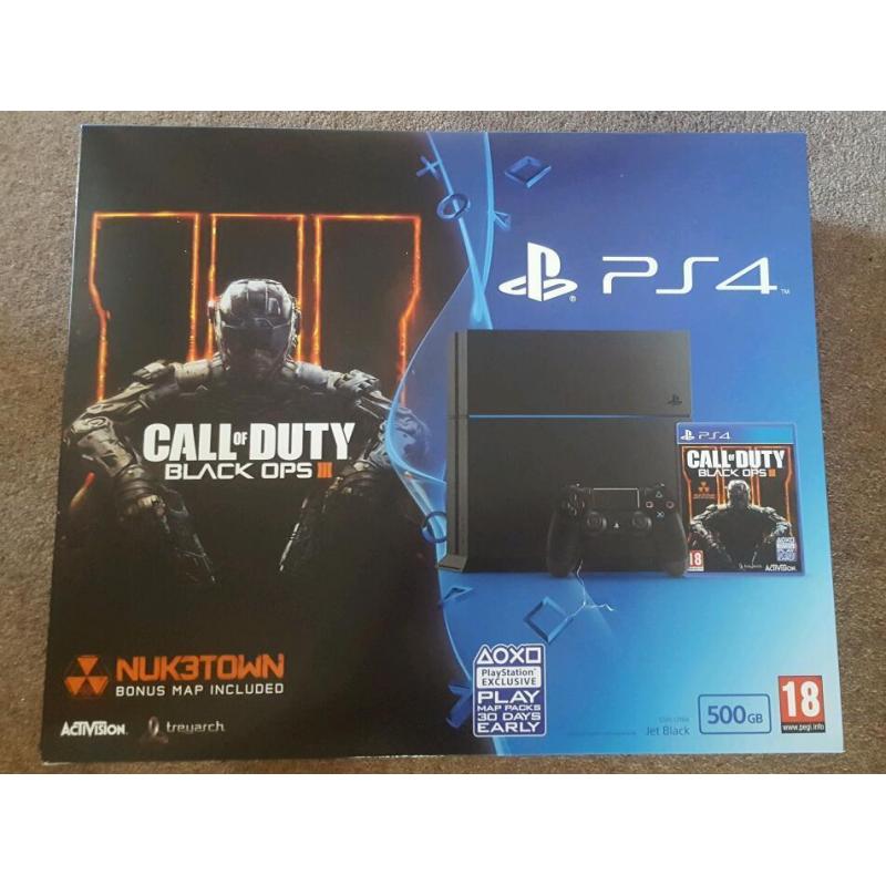PS4 (2 CONTROLLERS, ORIGINAL BOX AND PACKAGING, PERFECT CONDITION)