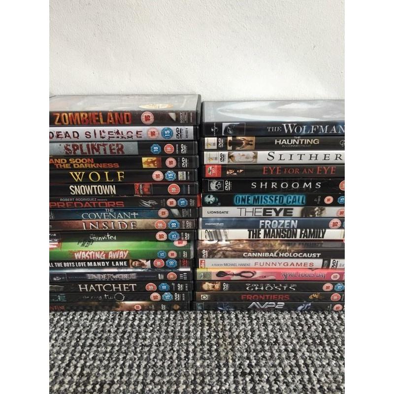 Horror DVD Bundle
