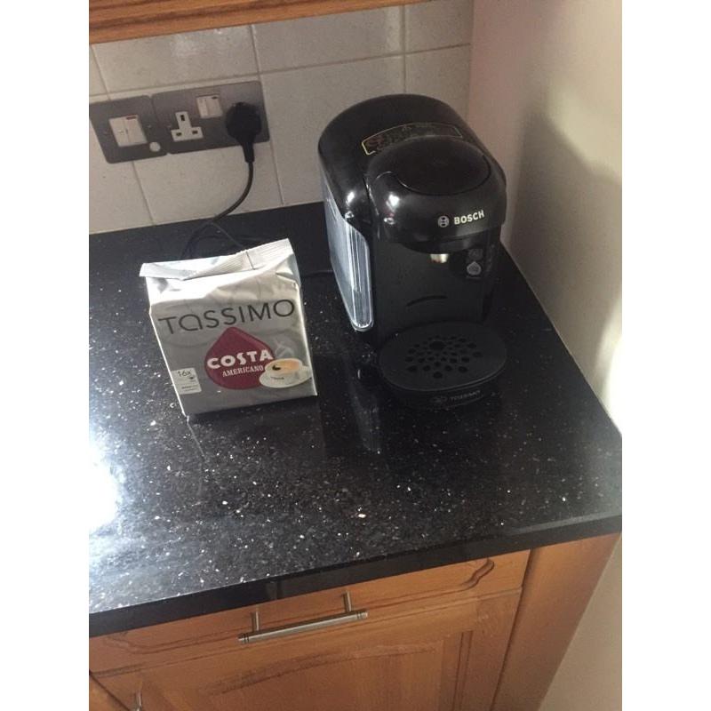 Bosch Tassimo coffee machine with tabs
