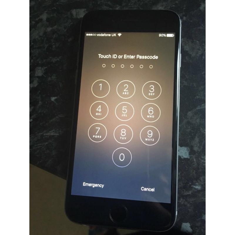 iPhone6 space grey 3 weeks old (Vodafone)