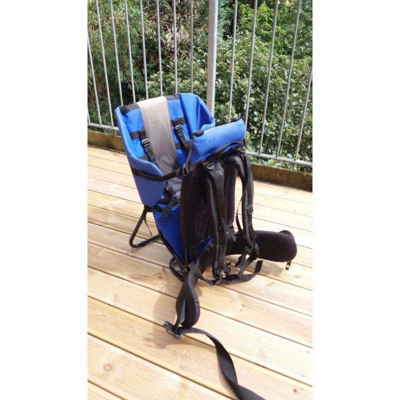 Baby carrier rucksack
