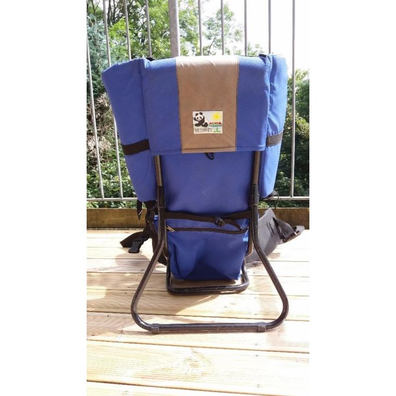 Baby carrier rucksack