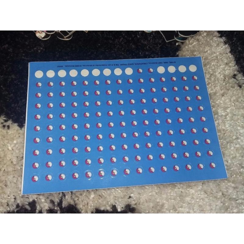 Pokemon 200 Piece Puzzle. 1999. Very Rare now. All Pieces there. a few stickers missing.