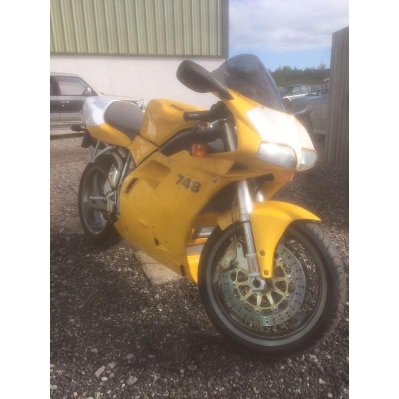 Ducati 748 2001 4,800 miles