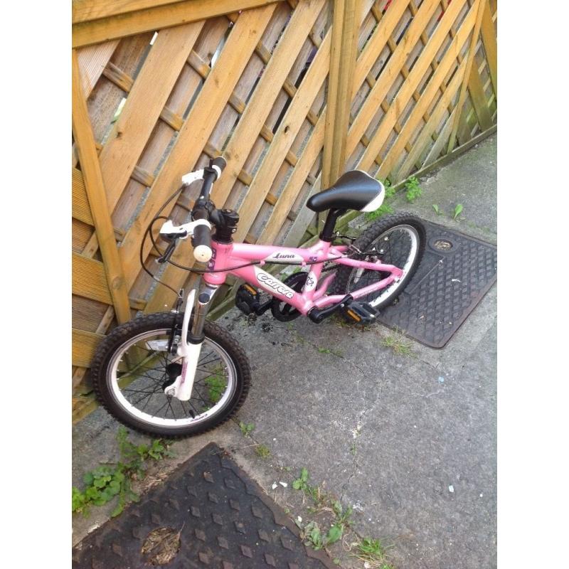 Girls bike