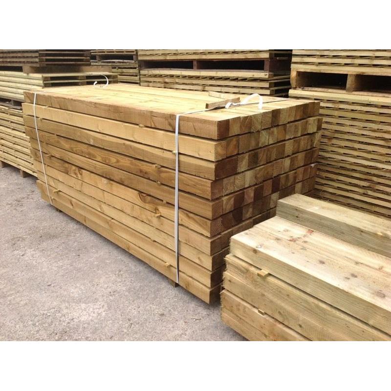 Pressure Treated 4"X 4"X 2.4M Wooden/ Timber Posts