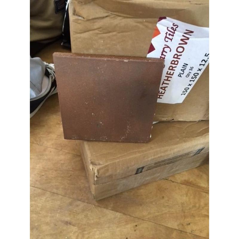Ruabon Quarry Tiles - Heatherbrown