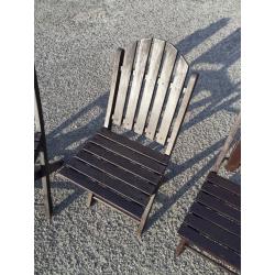 4 Rayburn Folding Garden Chairs. Very good condition. Can deliver.