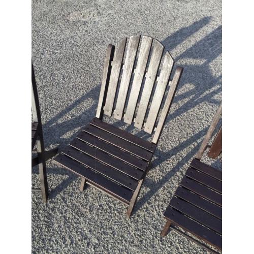4 Rayburn Folding Garden Chairs. Very good condition. Can deliver.