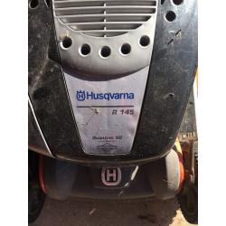 Husqvarna R145 petrol lawnmower
