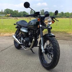 New WK RT 125 Cafe - British Racing Green - 2 Years Warranty