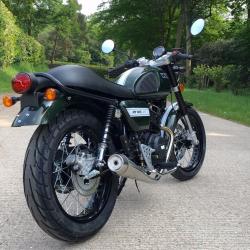New WK RT 125 Cafe - British Racing Green - 2 Years Warranty