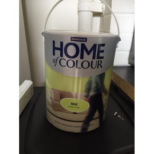 Brand new silk emulsion paint