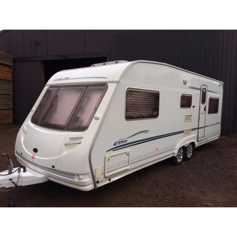 STERLING ECCLES ELITE TREKKER 6 BERTH CARAVAN