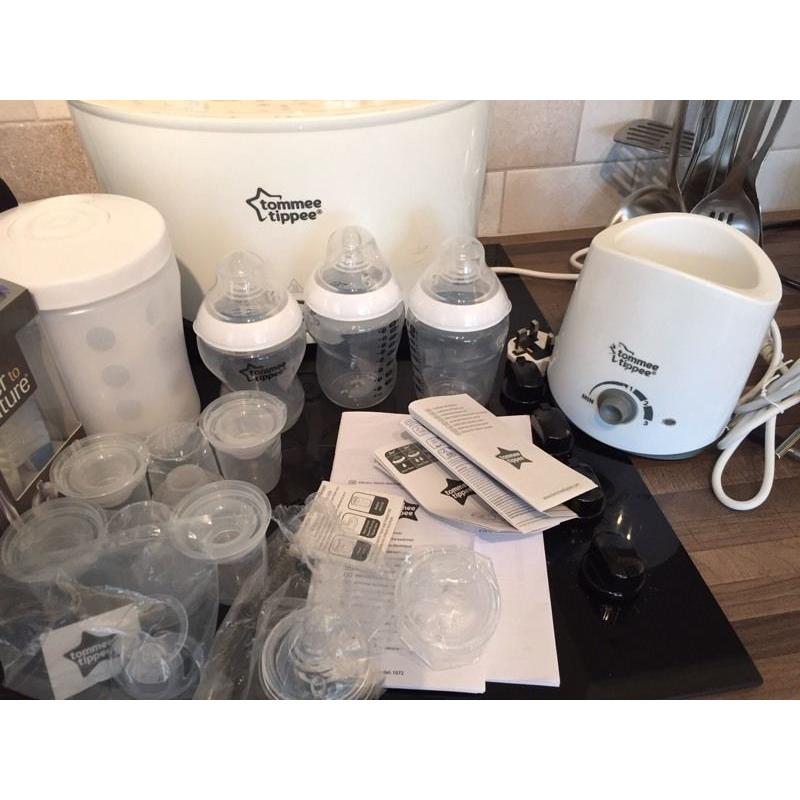 Tommee Tippee Steriliser feeding kit