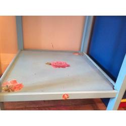 upcycled table/storage