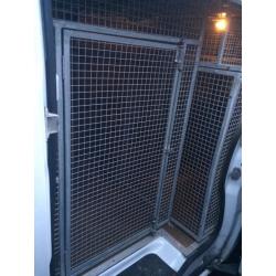 3no Galvanised Dog cages for a Renault, Vauxhall or Nissan van