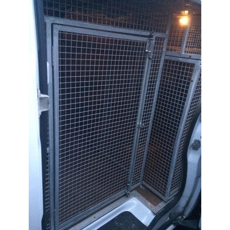 3no Galvanised Dog cages for a Renault, Vauxhall or Nissan van
