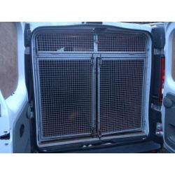 3no Galvanised Dog cages for a Renault, Vauxhall or Nissan van