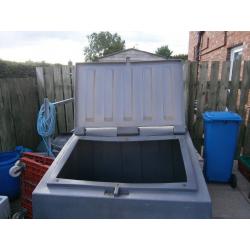 Large plastic coal bunker