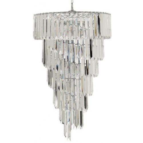 Laura Ashley Helena Large Spiral Ceiling Chandelier.