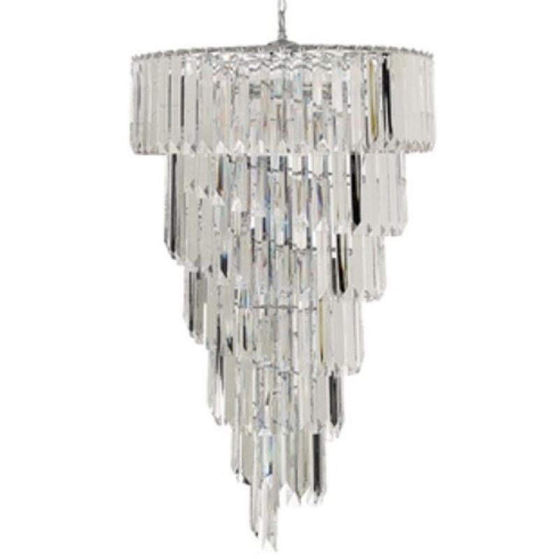 Laura Ashley Helena Large Spiral Ceiling Chandelier.