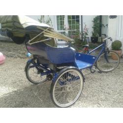 rickshaw vintage cab
