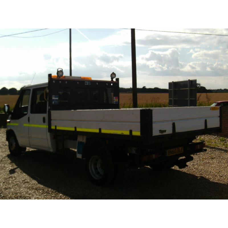 Ford Transit 350CREW CAB TIPPER ONE STOP 115 PS 6 SPEED 2010REG