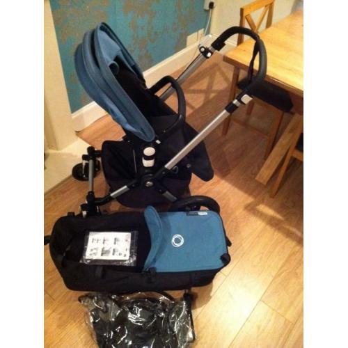 Bugaboo cameleon 3 in petrol blue, offers welcome