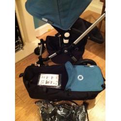 Bugaboo cameleon 3 in petrol blue, offers welcome