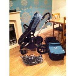 Bugaboo cameleon 3 in petrol blue, offers welcome