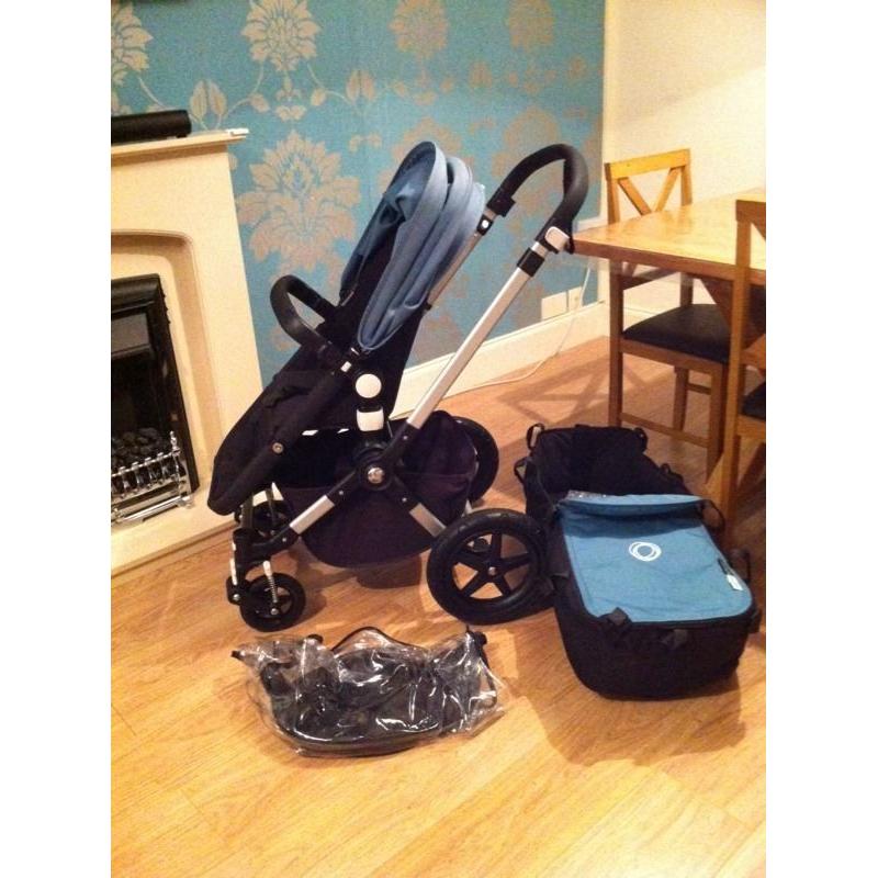 Bugaboo cameleon 3 in petrol blue, offers welcome