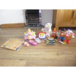 Large bundle of baby/kids toys Mr Potato head, Vtech