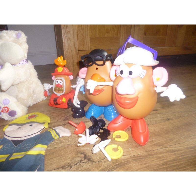 Large bundle of baby/kids toys Mr Potato head, Vtech