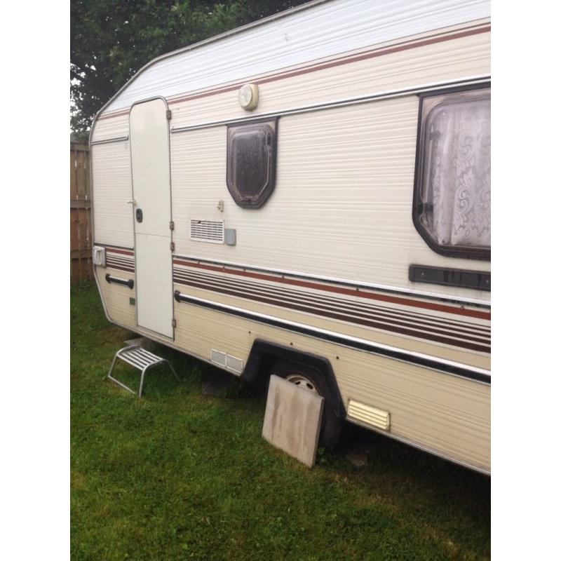 Two berth caravan absolute bargain with new tyres, new carpets and curtains