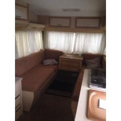 Two berth caravan absolute bargain with new tyres, new carpets and curtains