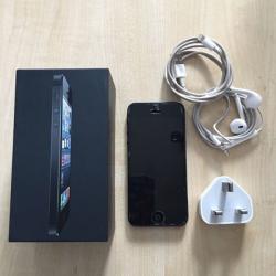 UNLOCKED IPHONE 5 BLACK 16GB
