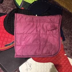 Selection of FULL SIZE saddle cloth/numnahs