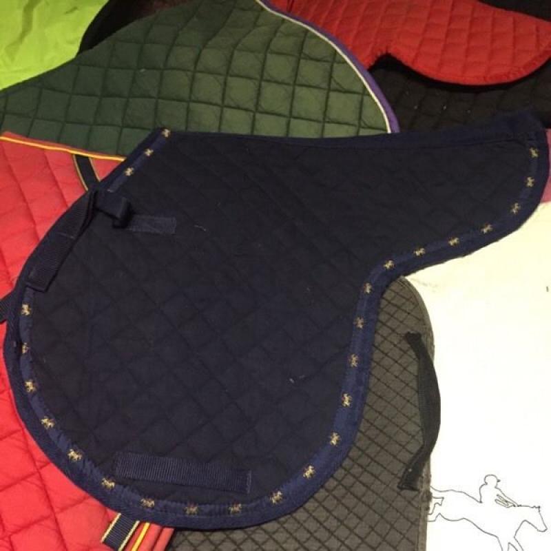Selection of FULL SIZE saddle cloth/numnahs